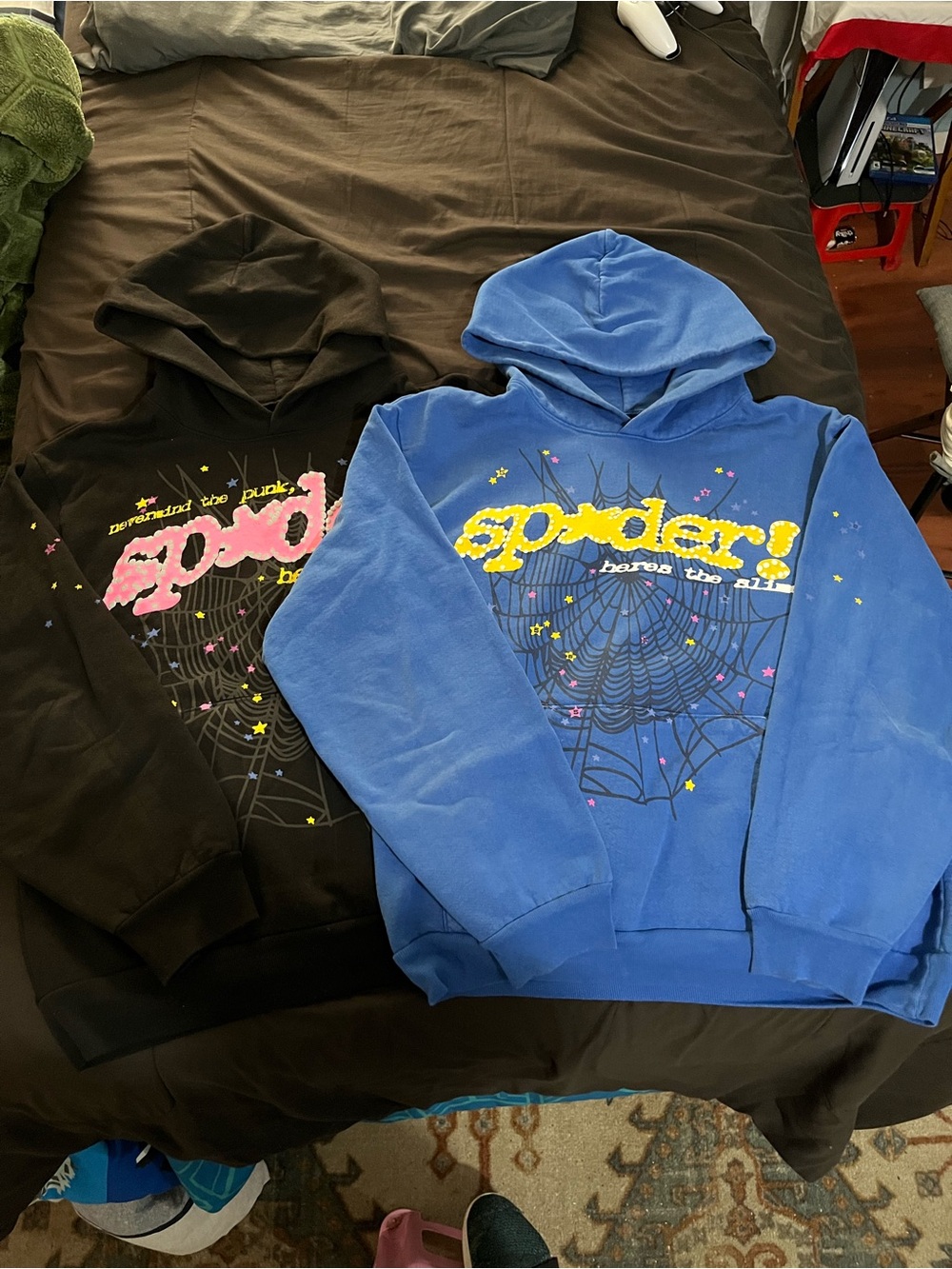 Sp5der Hoodies x2